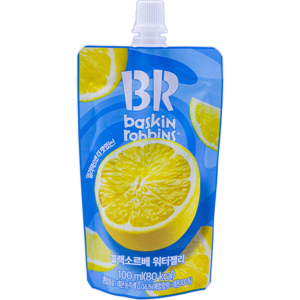 배스킨라빈스 블랙소르베 워터젤리 100mL