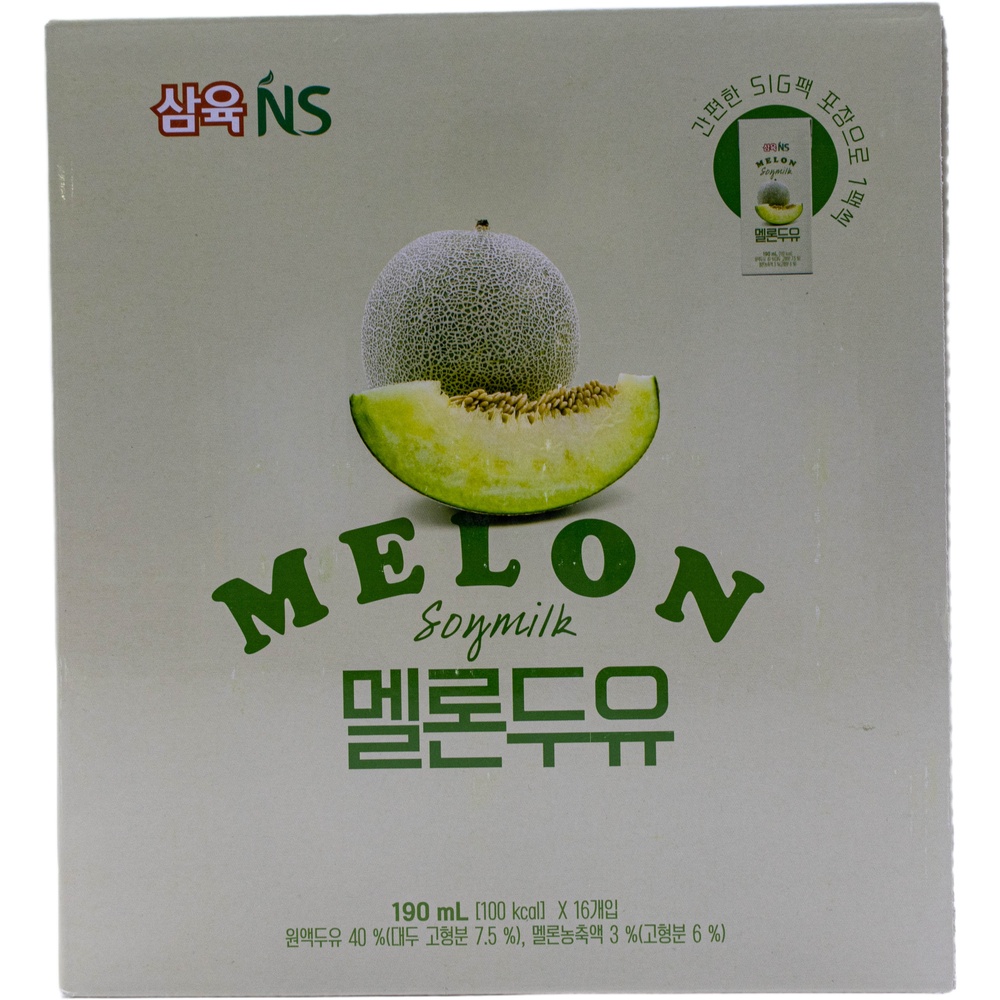 삼육NS 멜론 두유 190mL