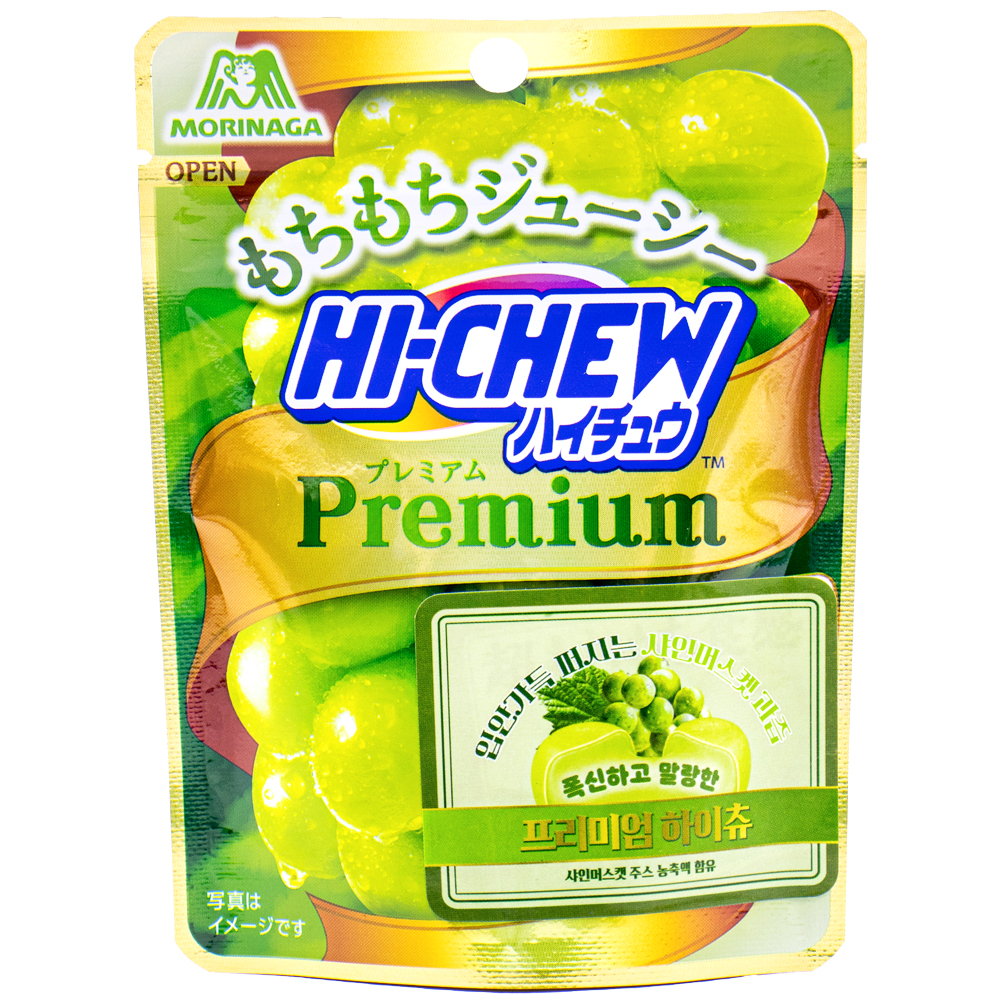 모리나가 하이츄 프리미엄 샤인머스캣 35g