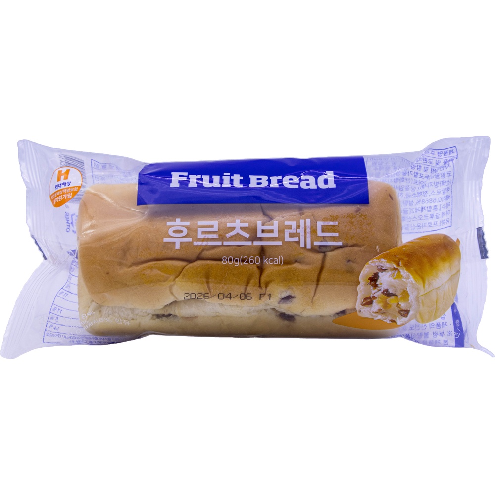 화영푸드 후르츠브레드 80g