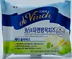 남양 드빈치 365일 자연방목치즈 체다슬라이스 180g