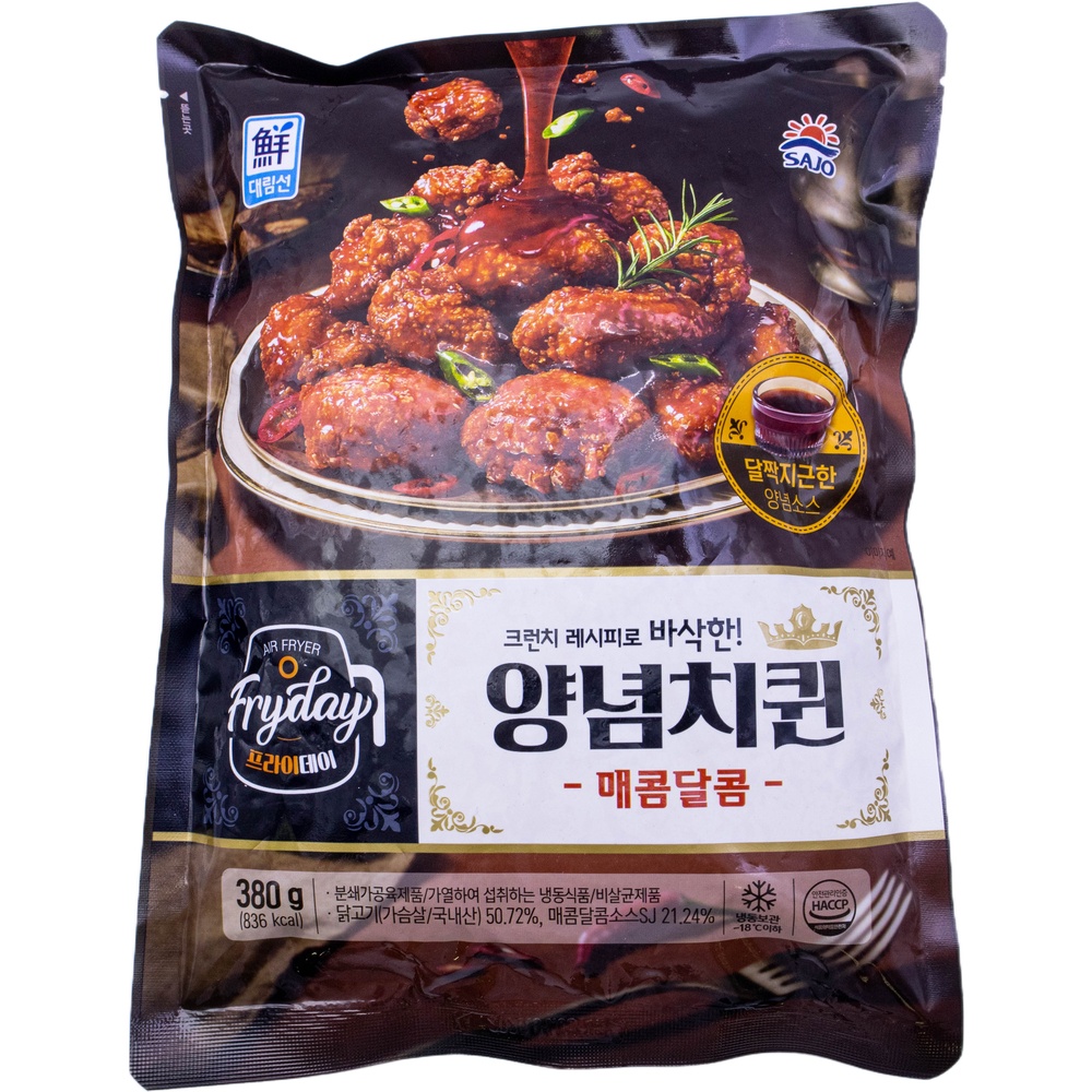 사조 대림선 프라이데이 양념치퀸 매콤달콤 380g