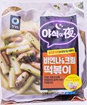 청정원 야식이야 비엔나 & 크림 떡볶이 520g