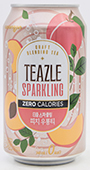 웅진 티즐 스파클링 제로칼로리 피치 우롱티 340ml