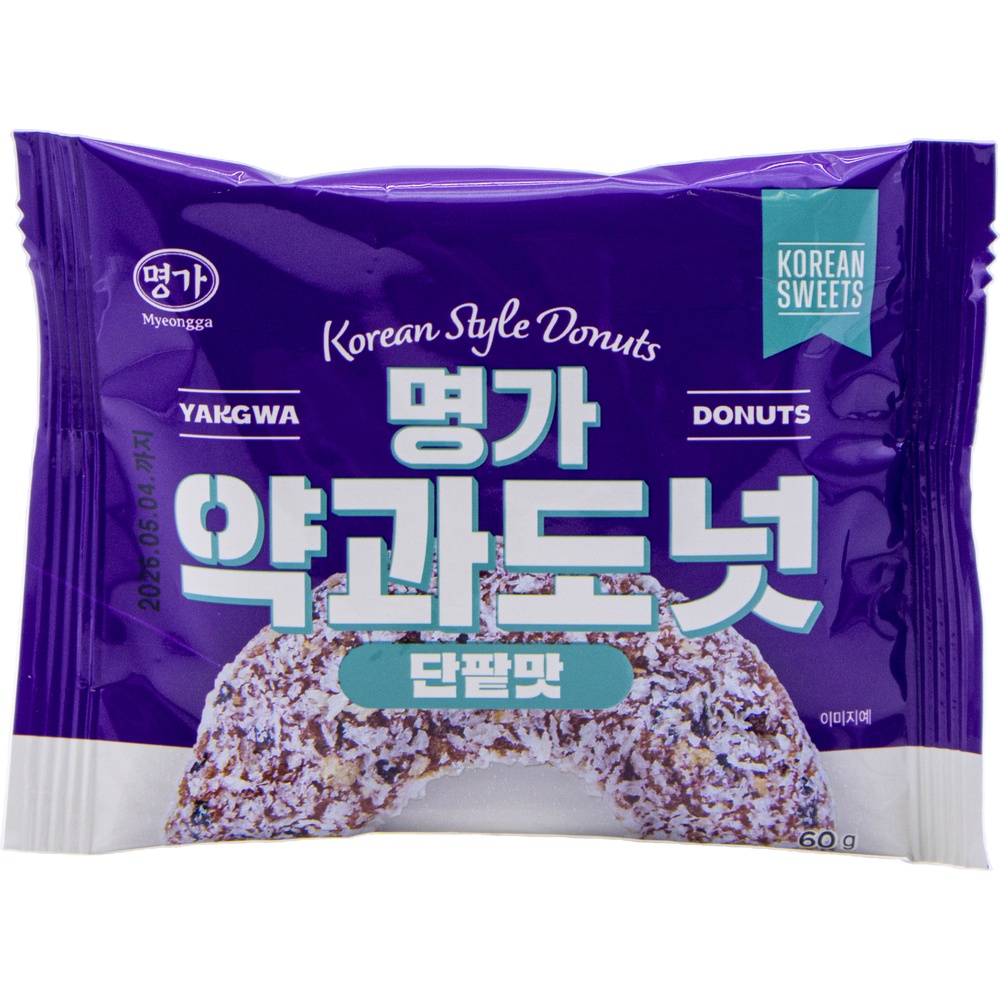 호정식품 명가 약과도넛 단팥맛 60g