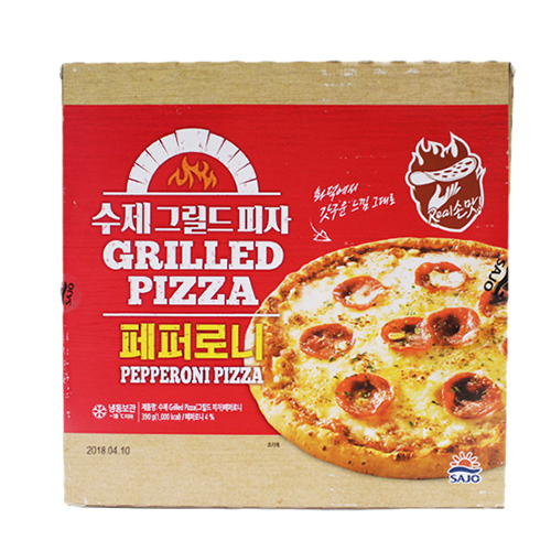 사조 수제 그릴드 피자 페퍼로니 390g