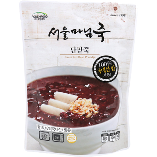 로뎀푸드 서울마님죽 단팥죽 300g