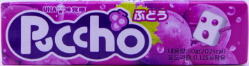 미카쿠토 푸쵸 스틱 캔디 그레이프 50g