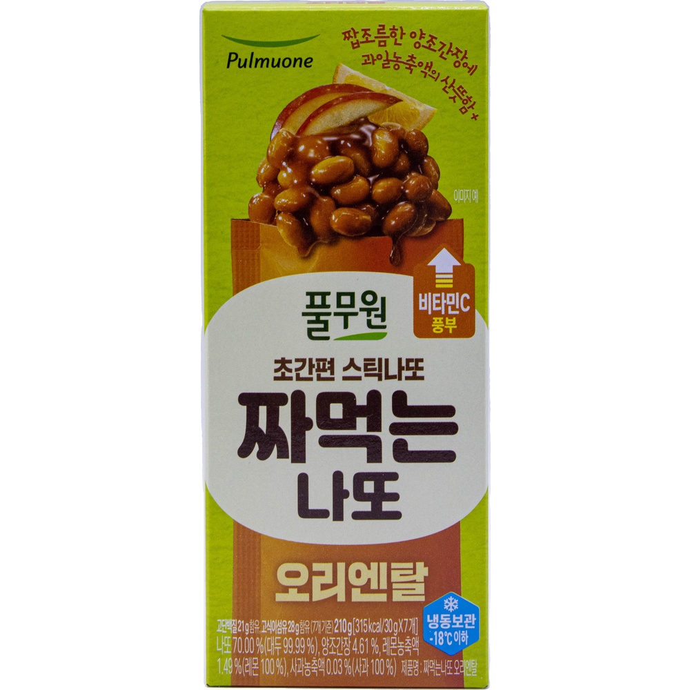 풀무원 짜먹는 나또 오리엔탈 30g