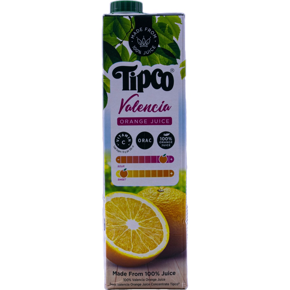팁코 발렌시아 오렌지 주스 1000mL