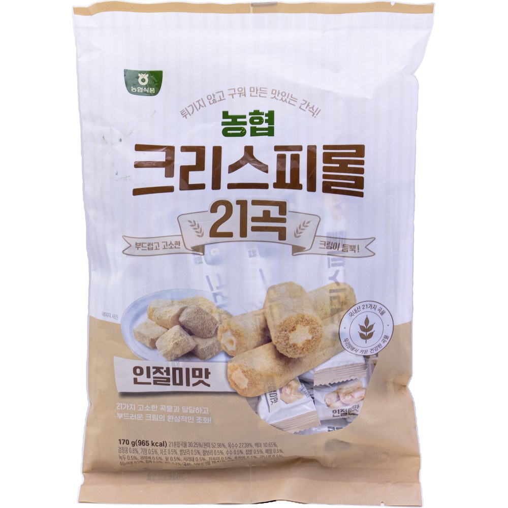 농협 크리스피롤 21곡 인절미맛 9.4g