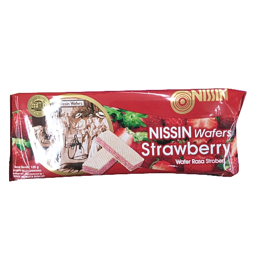 니신 와퍼 딸기맛 120g