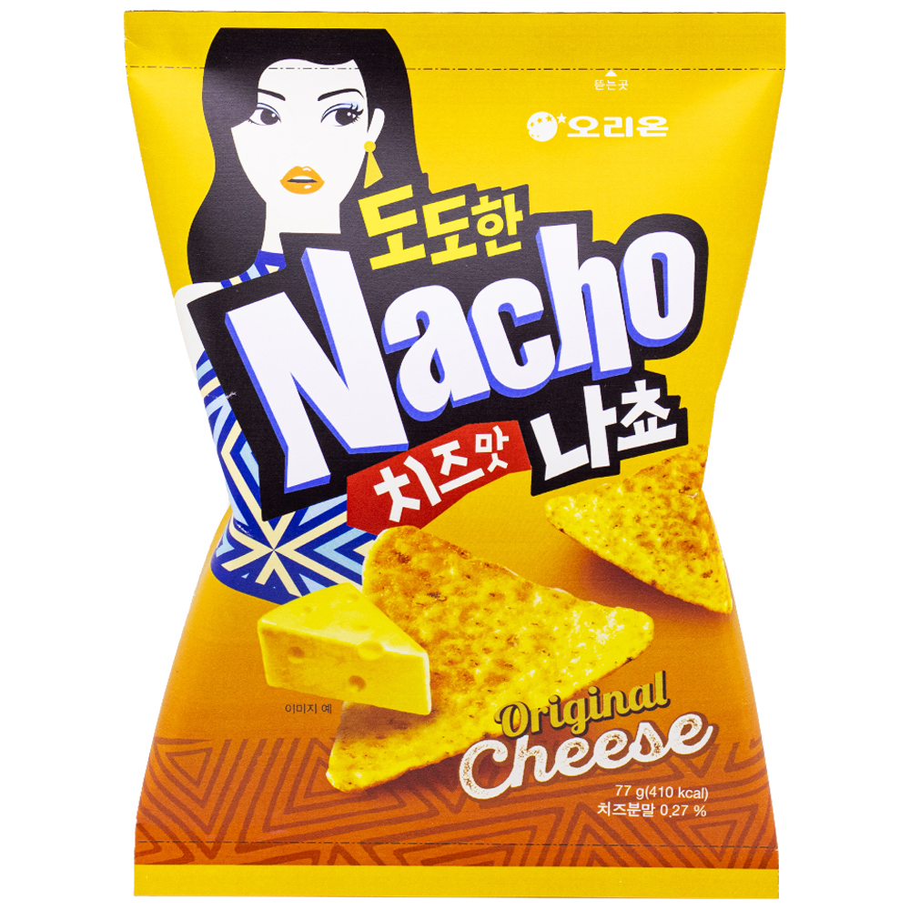 오리온 도도한 나쵸 치즈맛 77g