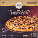 CJ 고메 칠리핫도그 피자 430g