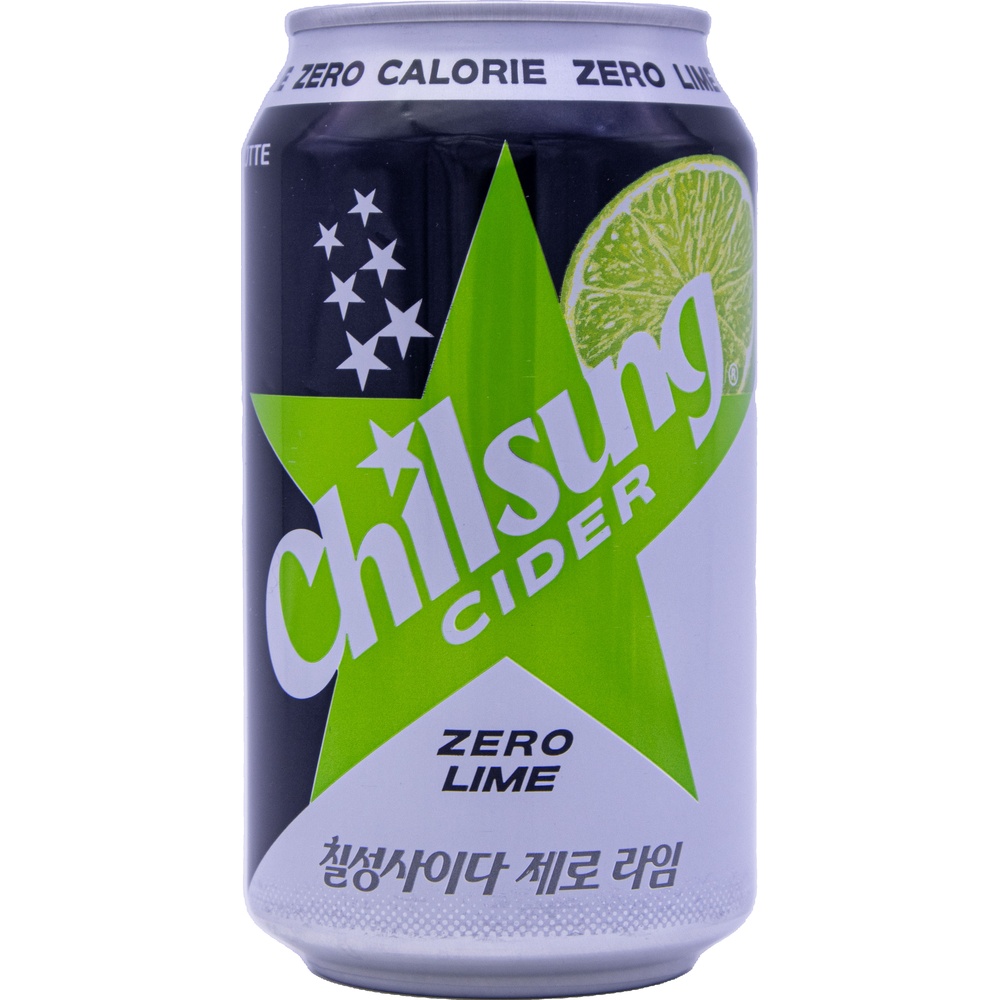 롯데 칠성사이다 제로 라임 355mL