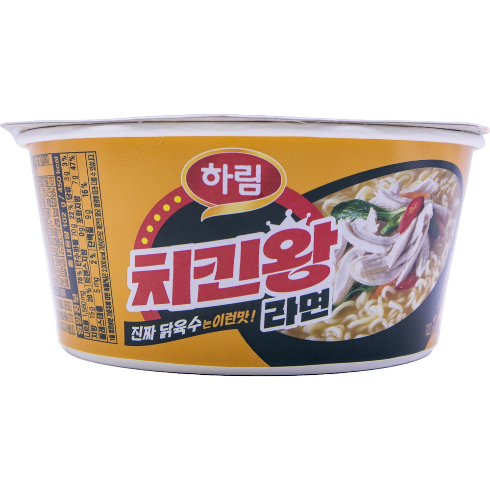 하림 치킨왕라면 102g