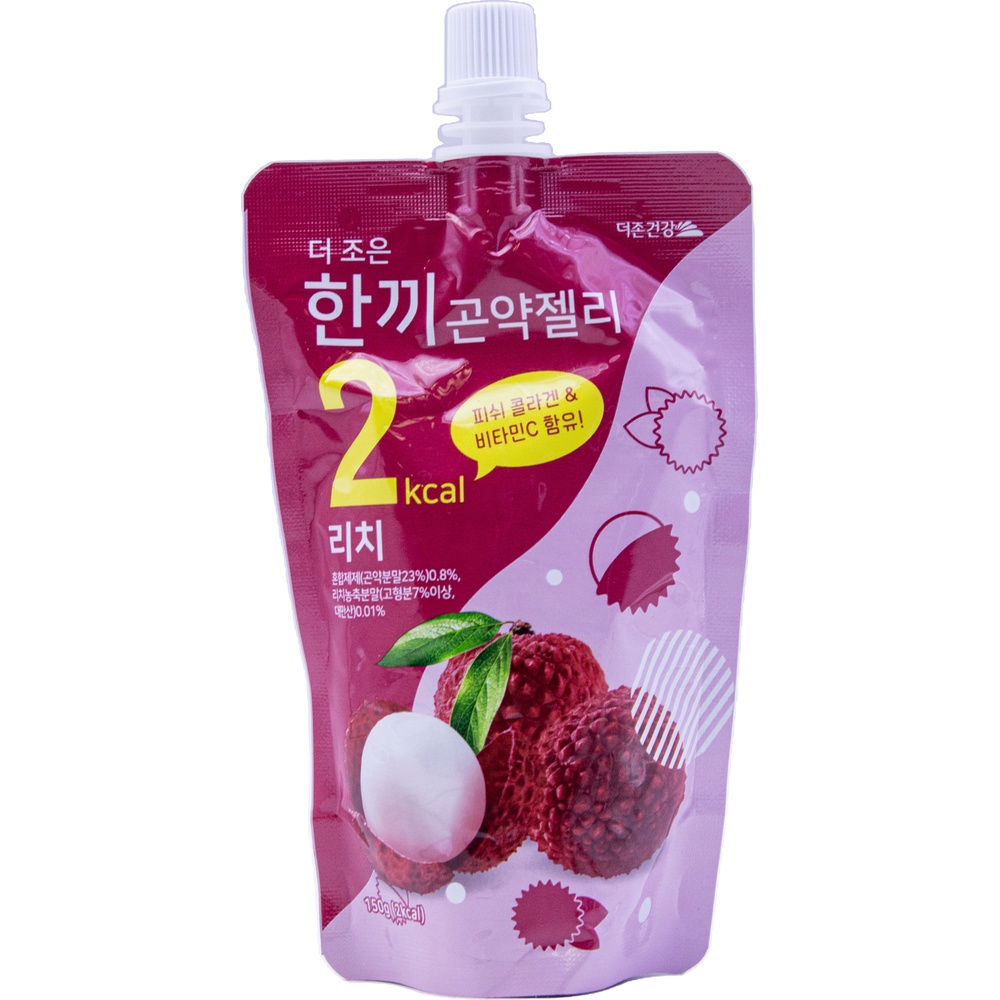 더존건강 한끼 곤약젤리 리치 150g