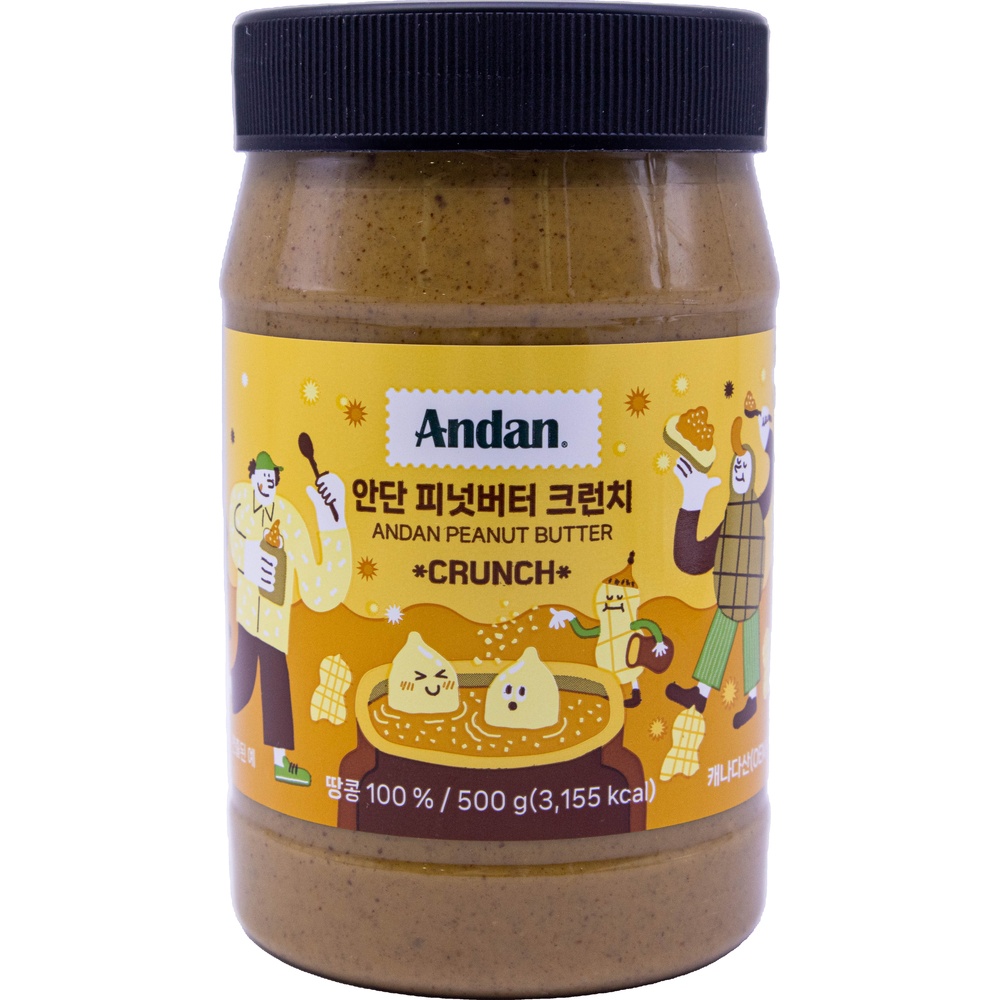 맛의고수 안단 피넛버터 크런치 380g