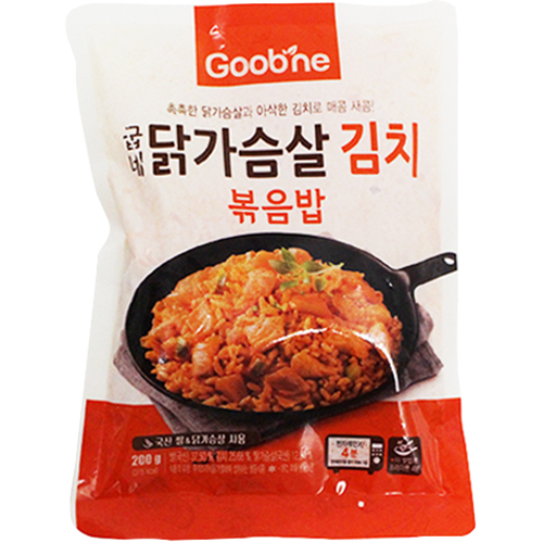 굽네 닭가슴살 김치볶음밥 200g