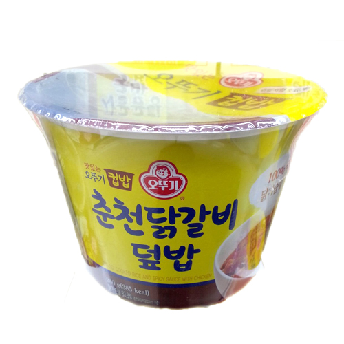 오뚜기 컵밥 춘천닭갈비덮밥 310g