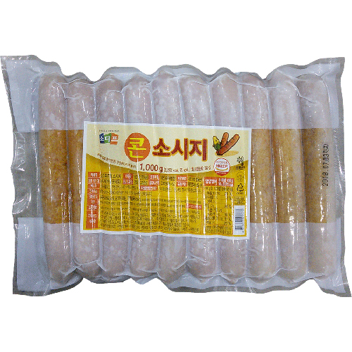 소디프 콘맛 소시지 1000g