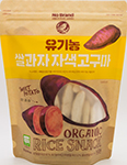 노브랜드 유기농 쌀과자 자색고구마 55g