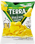 해태 테라 생생감자칩 다시마소금맛 100g