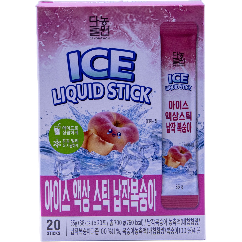 다농원 아이스 액상스틱 납작복숭아 35g