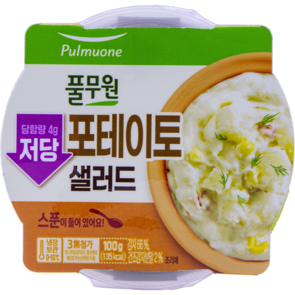 풀무원 저당 포테이토 샐러드 100g
