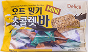 델리스 오트 밀키 초콜렛바 미니 600g