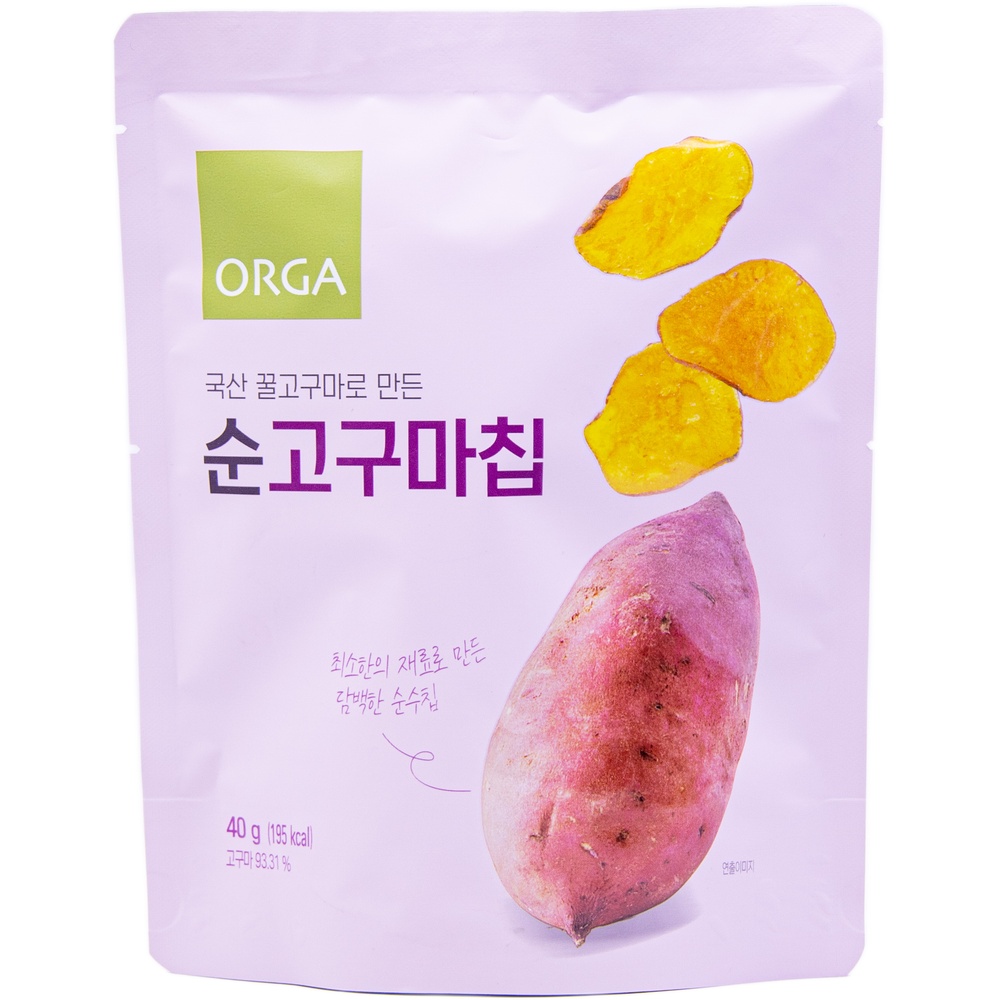 올가 순고구마칩 40g