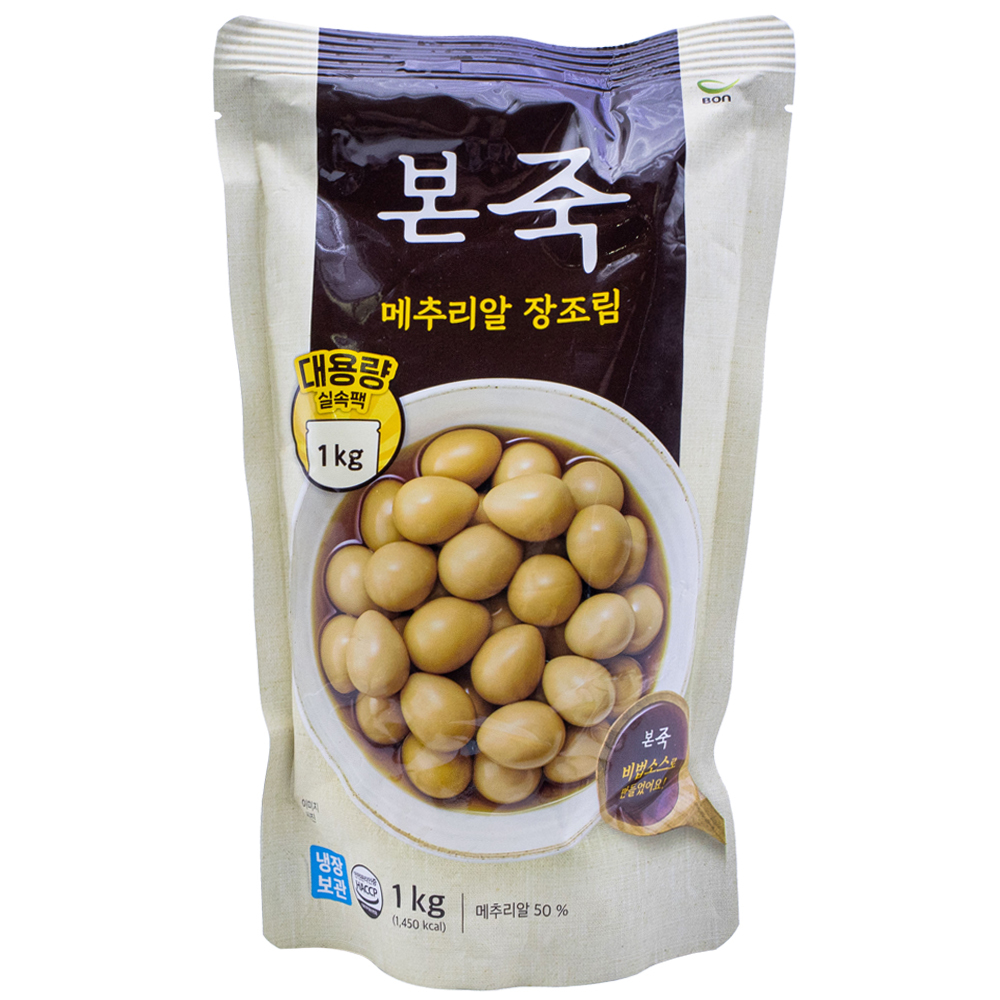 본죽 메추리알 장조림 1kg