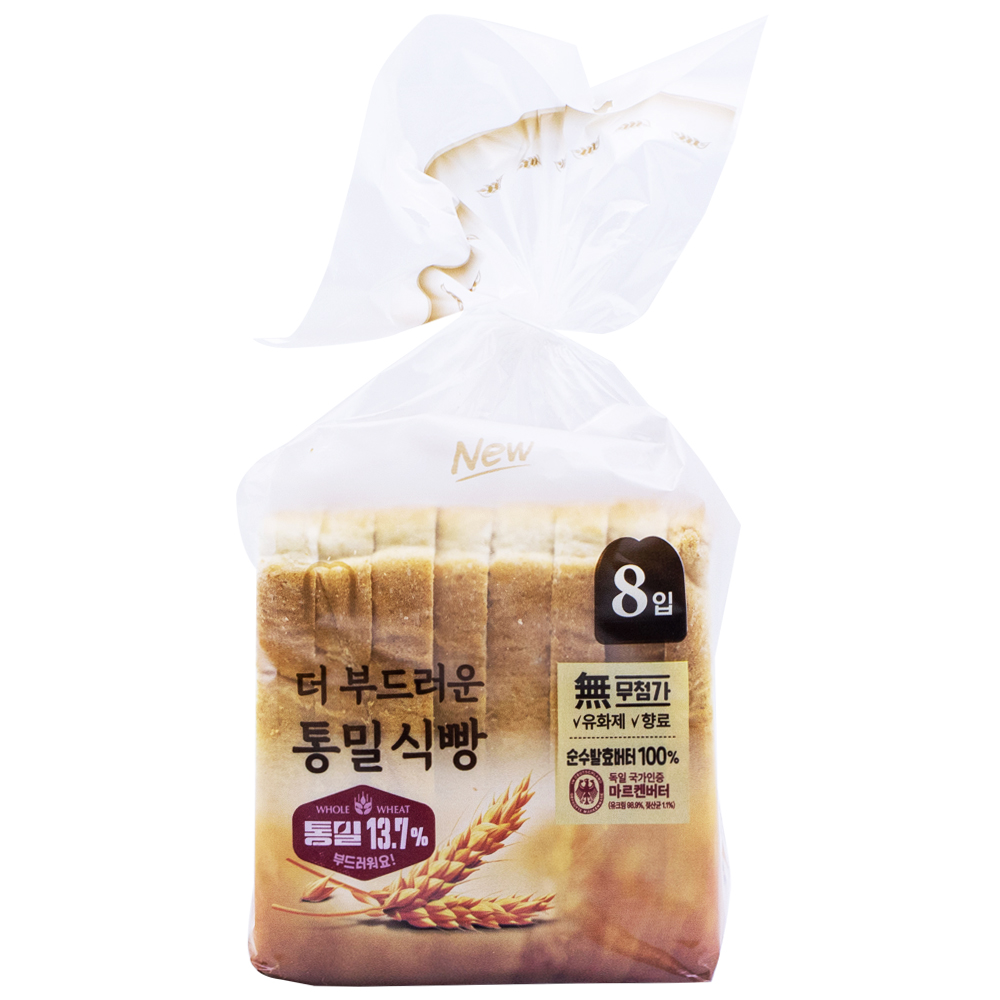델리팜 더 부드러운 통밀식빵 380g