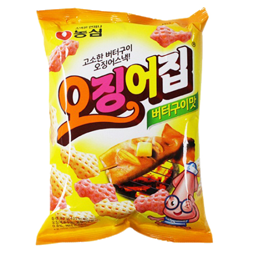 농심 오징어집 버터구이맛 78g