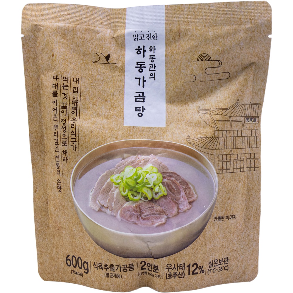 하동관 맑고 진한 하동관의 하동가곰탕 600g