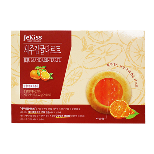 제키스 제주감귤타르트 224g