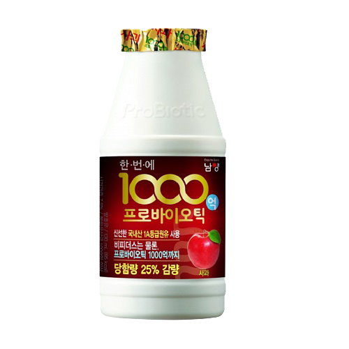 남양 프로바이오틱 1000억 사과 130ml
