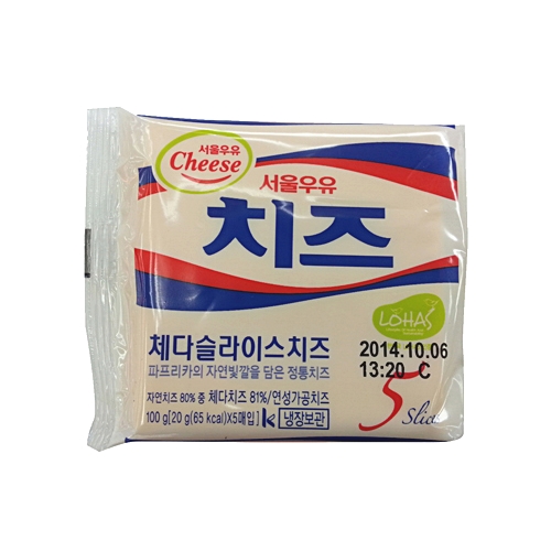 서울우유 체다슬라이스치즈 100g