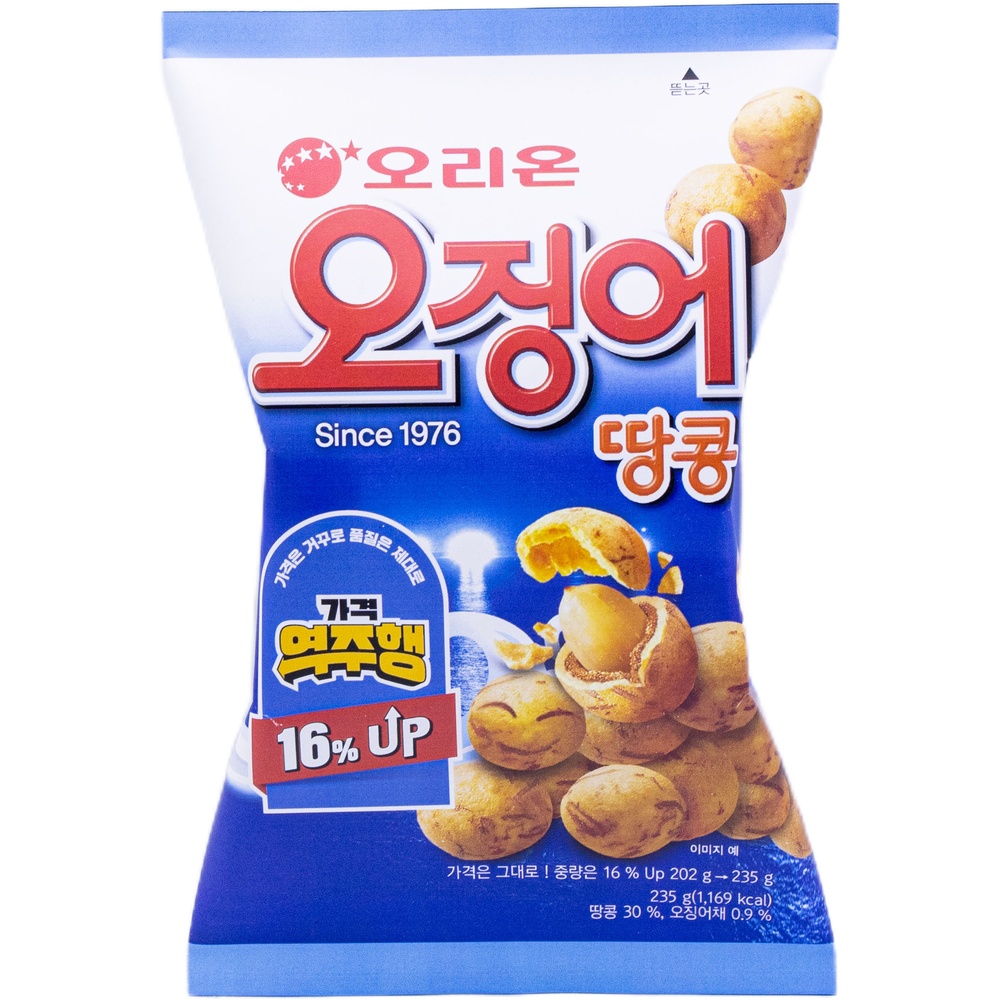 오리온 오징어 땅콩 235g