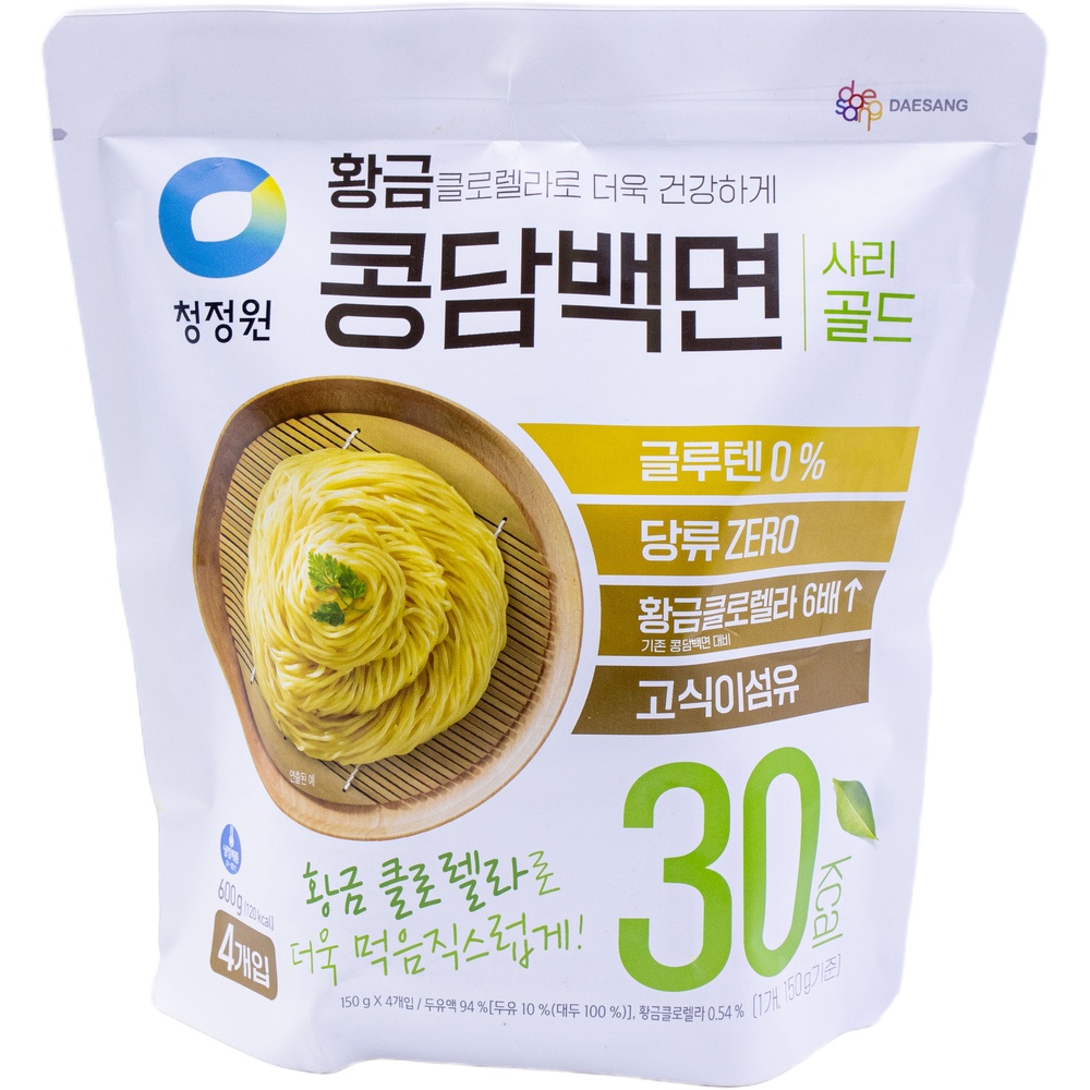 대상 청정원 콩단백면 사리 골드 150g