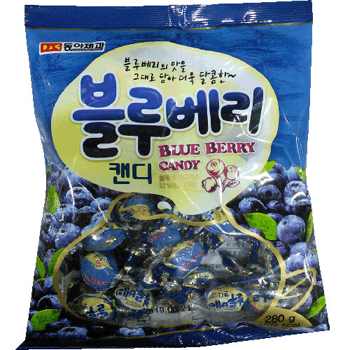 동아제과 블루베리캔디 280g