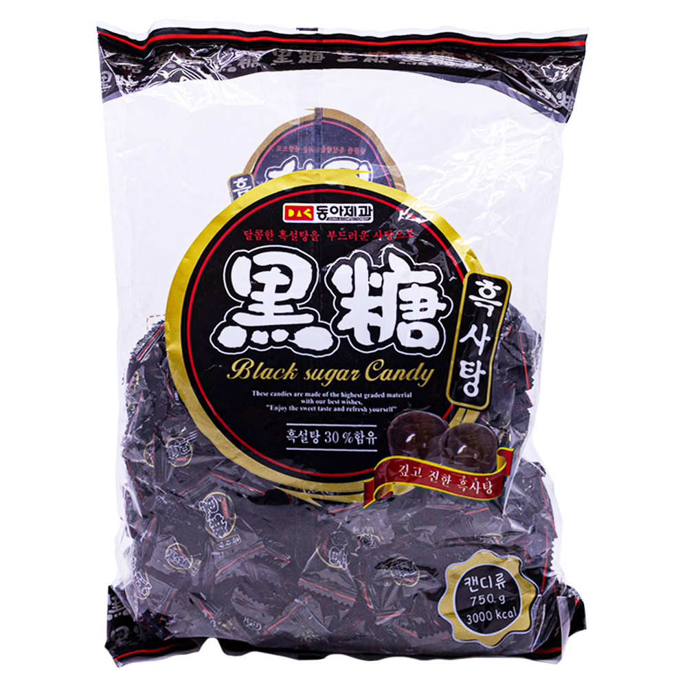 동아제과 흑사탕 750g