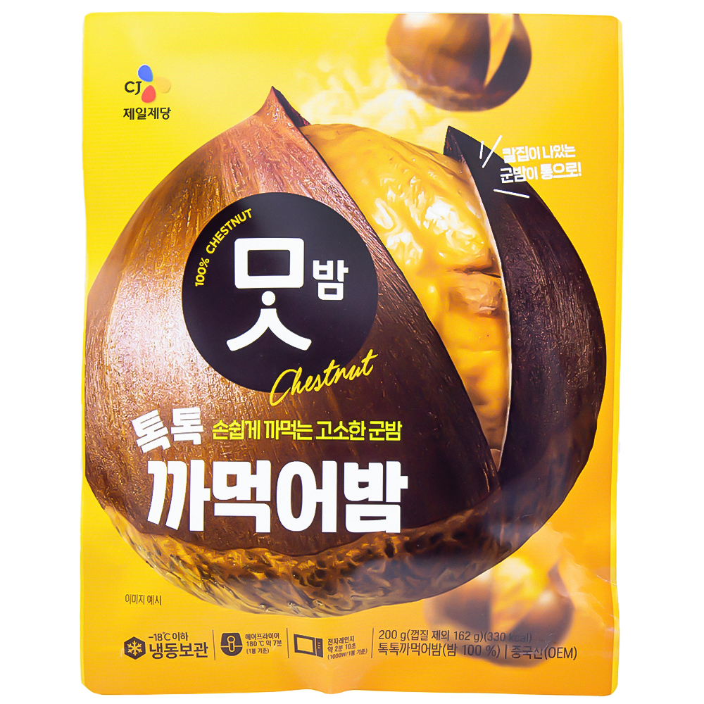 CJ 맛밤 톡톡 까먹어밤 200g