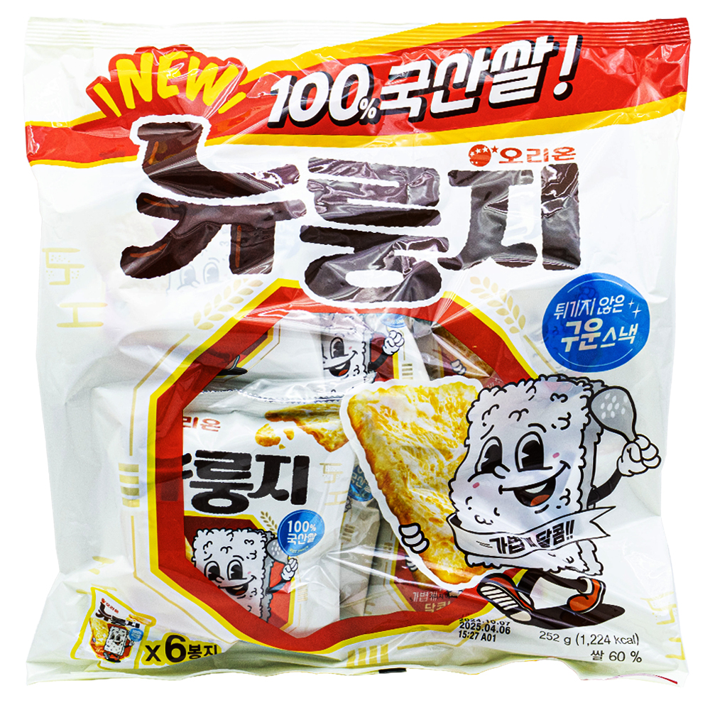 오리온 뉴룽지 252g