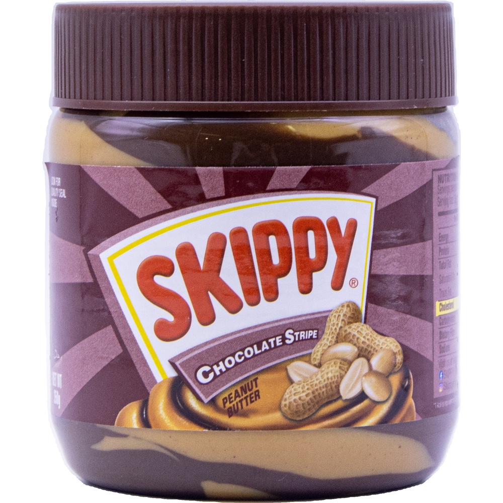 스키피 초콜릿 스트라이프 땅콩버터 350g
