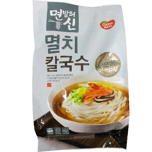 동원 면발의신 멸치 칼국수 390g