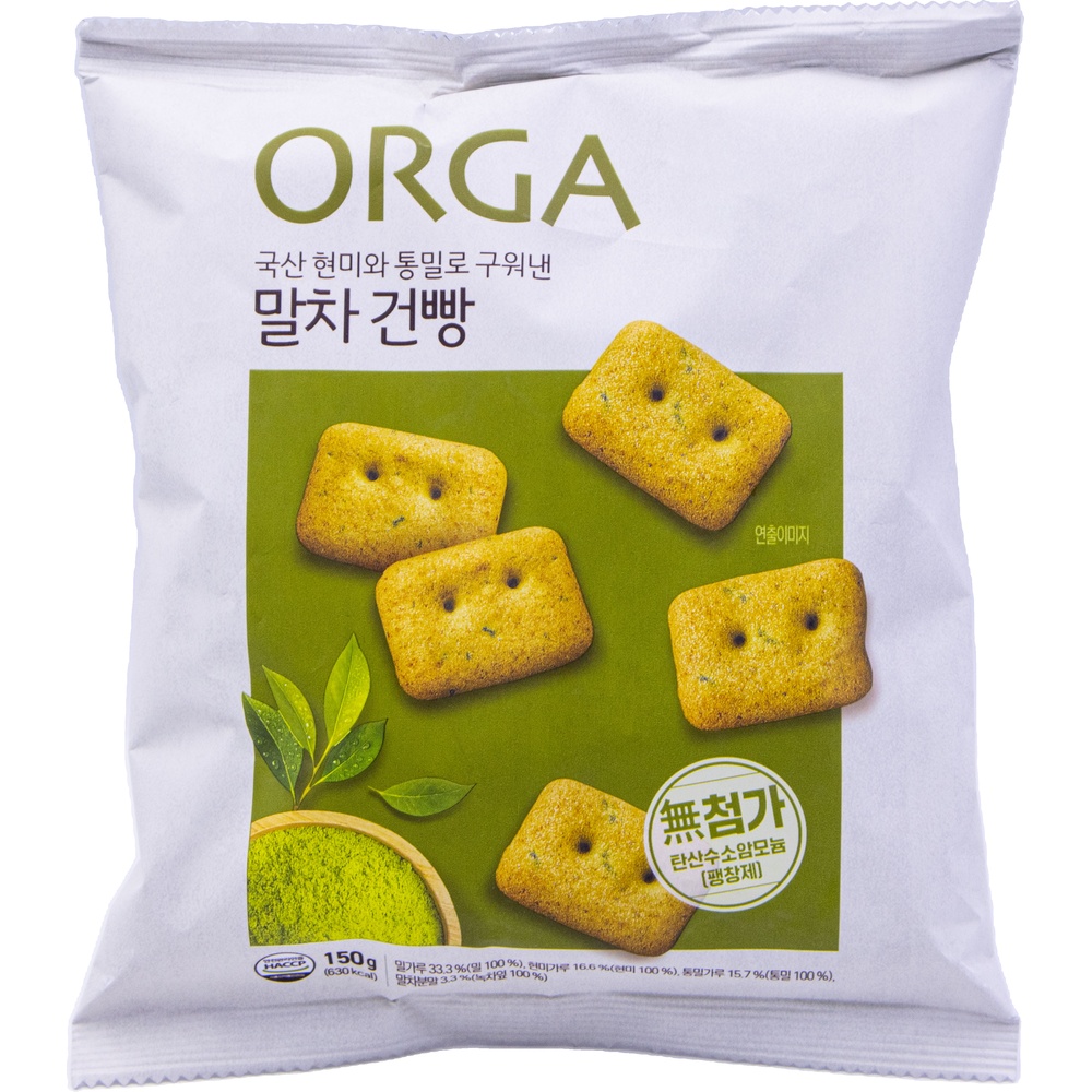 풀무원 올가 말차 건빵 150g