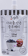 오마케팅 농부드림 사과를 안은 블루베리 100ml