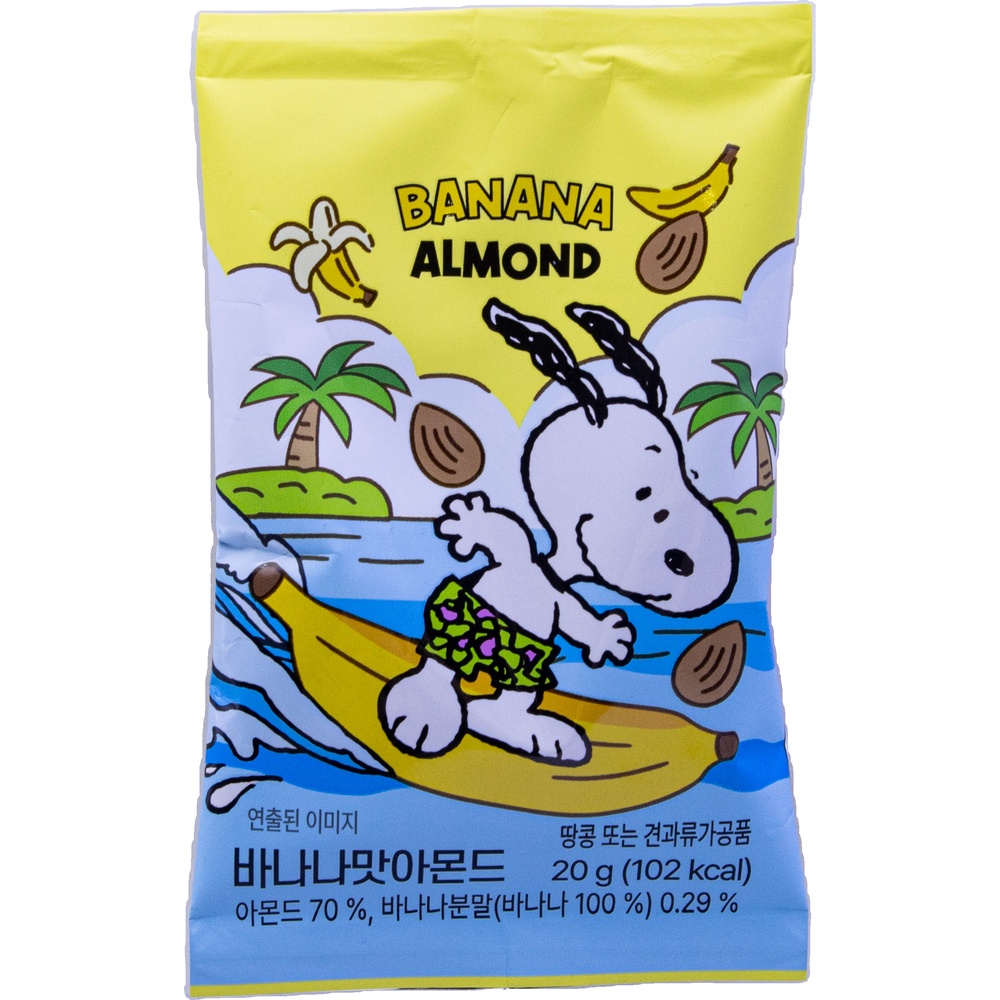 선명농수산 피너츠 바나나맛아몬드 20g