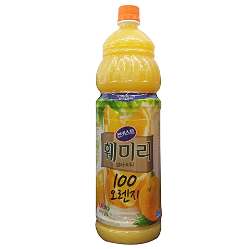 해태 썬키스트 훼미리 100 오렌지 1.5L